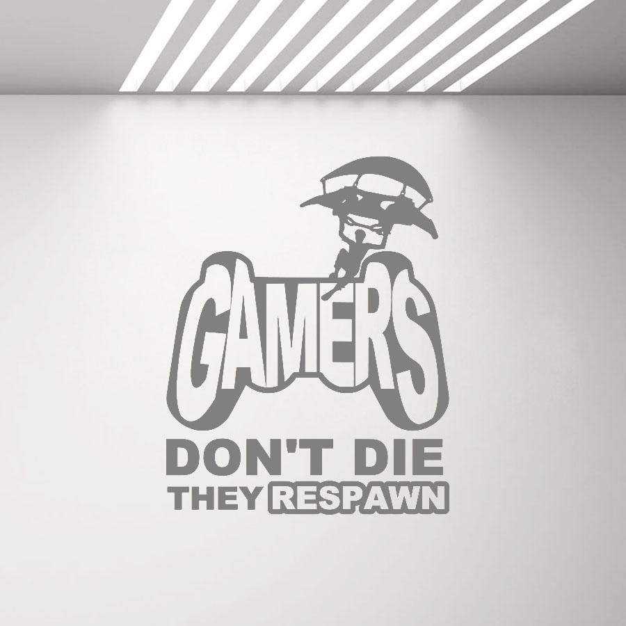 X-Box Gamer Wall Decal Dont Di - Home Decor Xbox Games 评论和价格