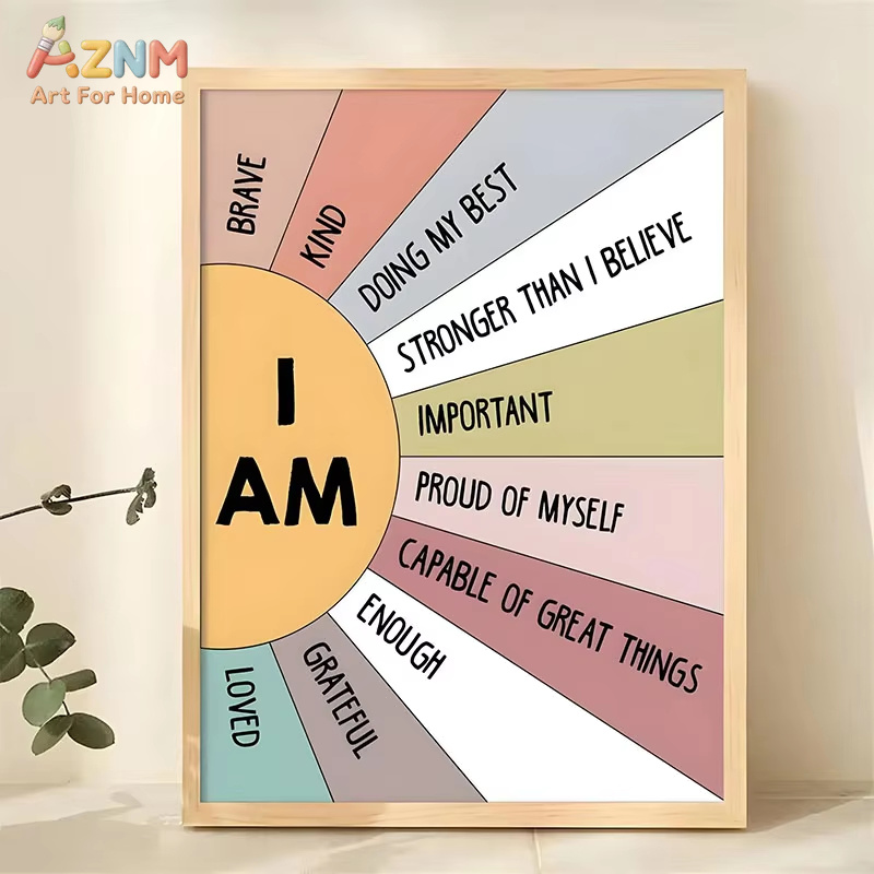 1pc Inspirational Quote Poster - Home Decor Quotes Ideas 评论和价格