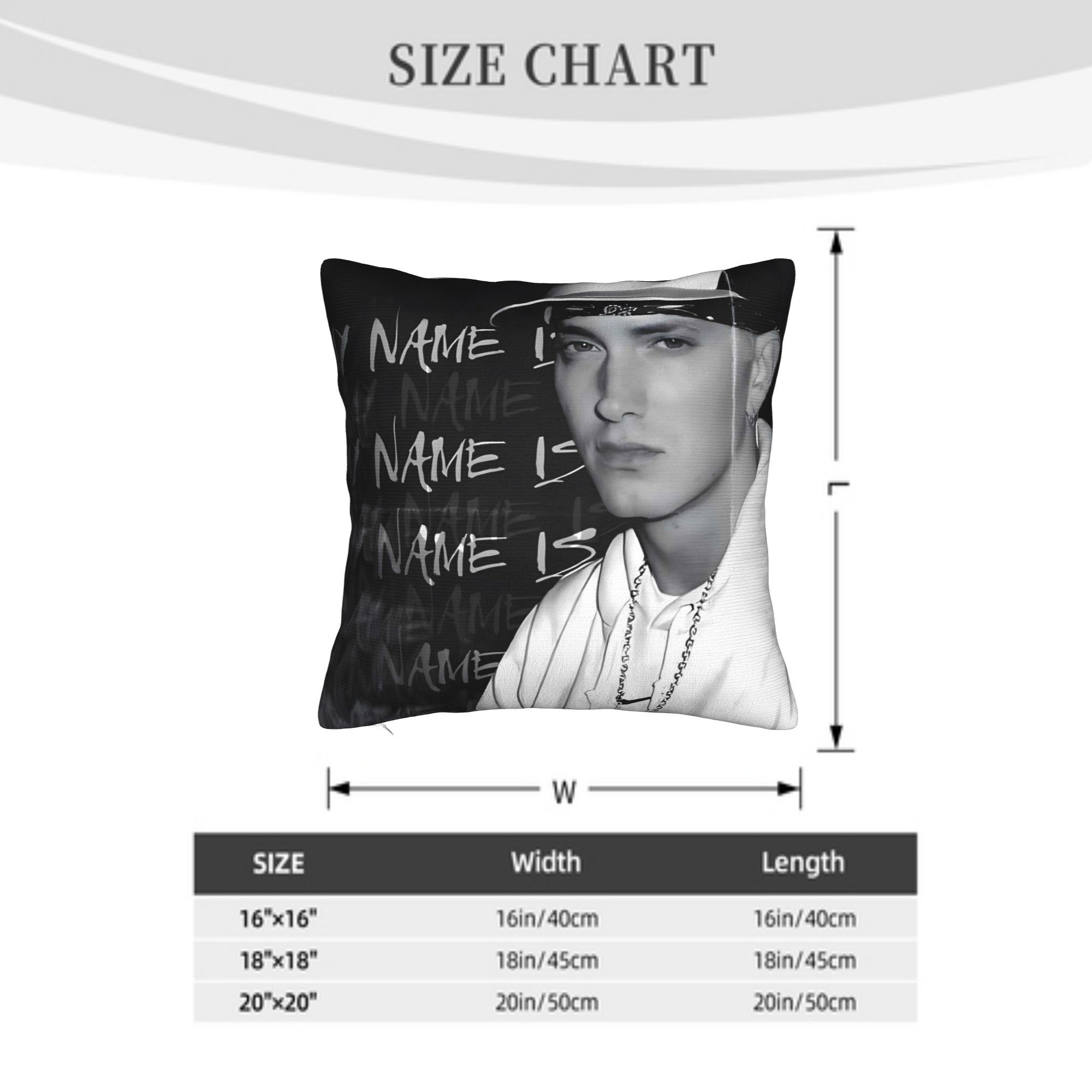 Customize EMINEM Double-Sided  - Decorative Throw Pillow 评论和价格