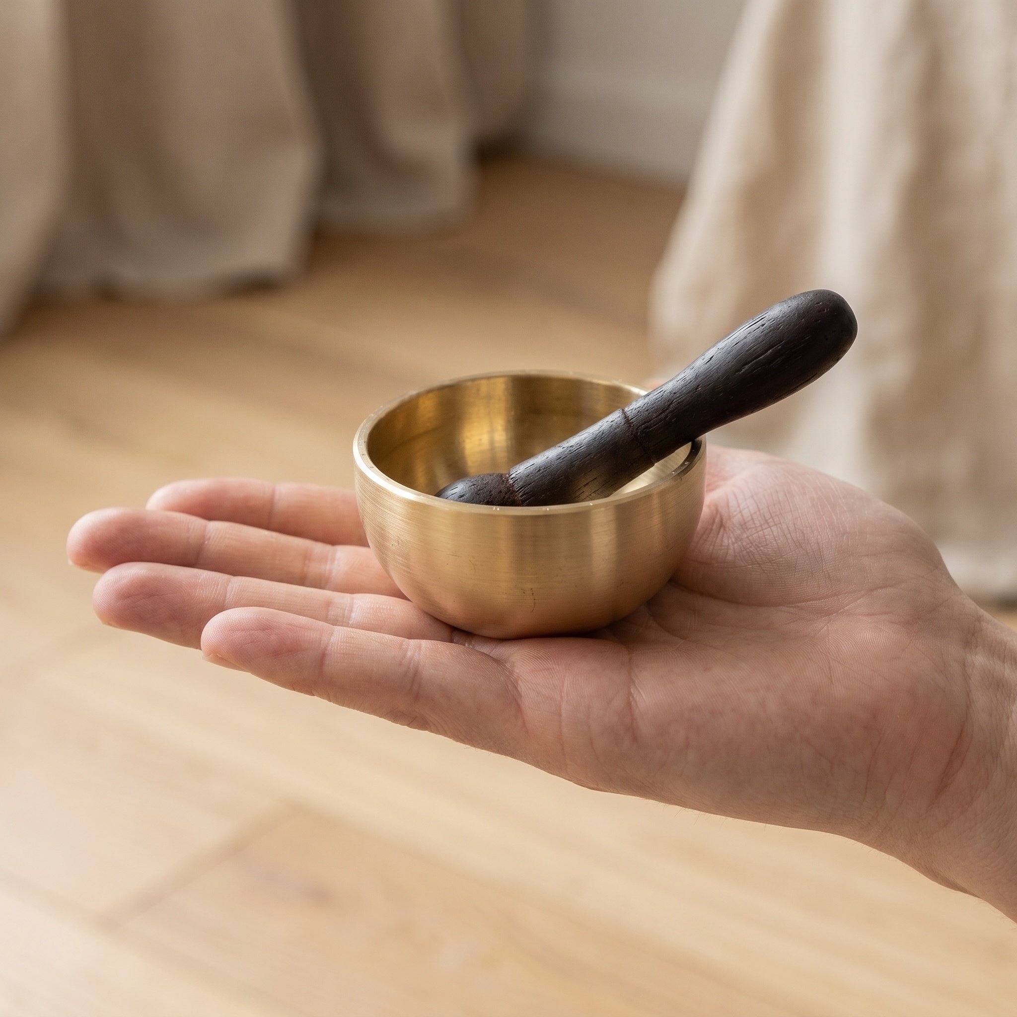 1Set Mini Tibetan Singing Bowl - Home Decor Yoga 评论和价格