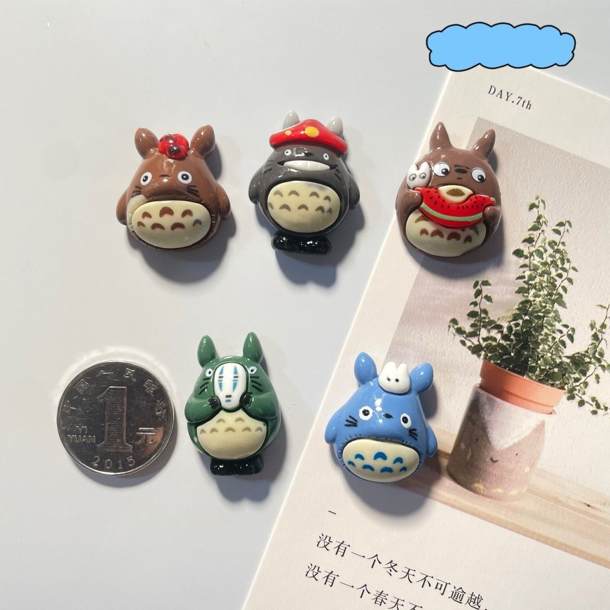 Totoro Anime Resin Fridge Magn - Home Decor Kolkata 评论和价格